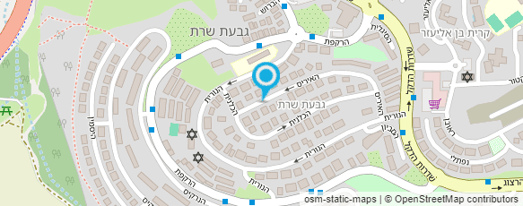 מפת הגעה אל שחר צביה