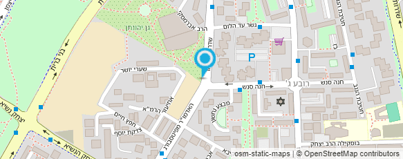 מפת הגעה אל שרייבר הרב פנחס