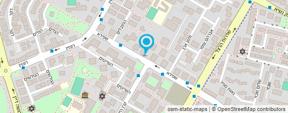 מפת הגעה אל זייני הרב יוסף