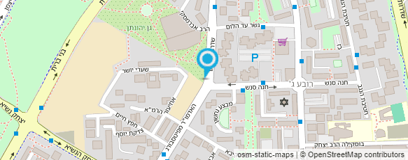 מפת הגעה אל גאגואשוילי הרב יעקב