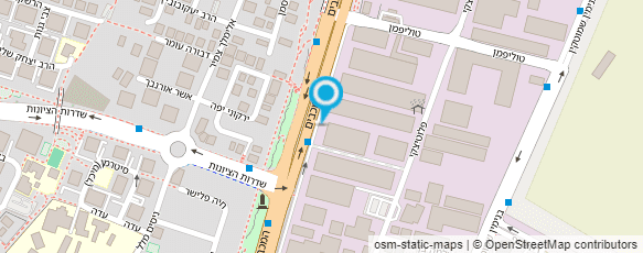 מפת הגעה אל פזגז (מטה) בע"מ