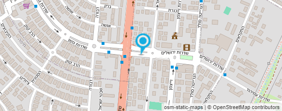 מפת הגעה אל ד"ר צח סופיה