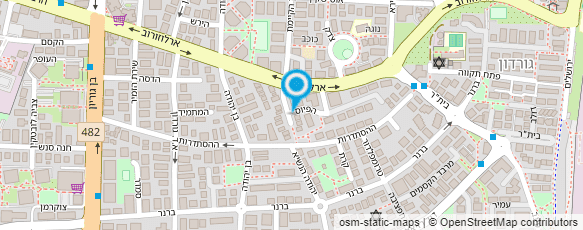 מפת הגעה אל אורטל-תיקון מזגנים מקצועי ומוצרי חשמל