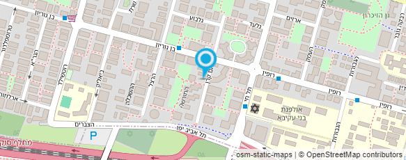 מפת הגעה אל בר-און יפה