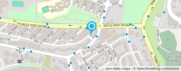 מפת הגעה אל ד"ר משה מוסייב