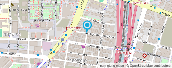 מפת הגעה אל קפה שרגא