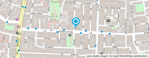 מפת הגעה אל אביב קובי