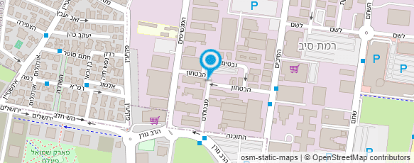 מפת הגעה אל עמוס גזית בע"מ