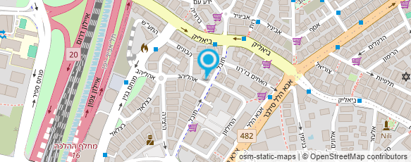 מפת הגעה אל בדור מוטי יועץ מס