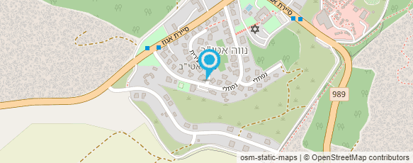 מפת הגעה אל אירוח ויטראז ההר