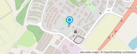 מפת הגעה אל מכוורת יד מרדכי