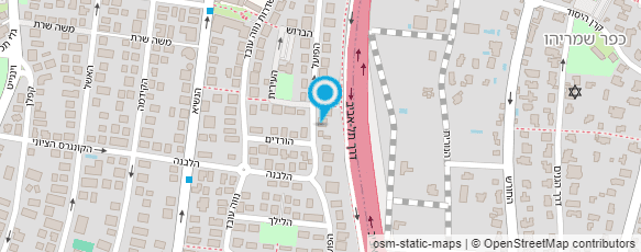 מפת הגעה אל איתמר עיצוב בנוף בע"מ