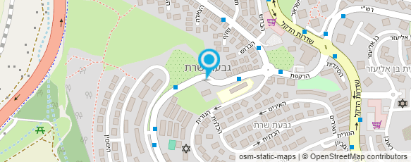 מפת הגעה אל גן איריס