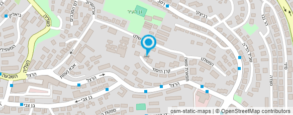 מפת הגעה אל גן הדרה