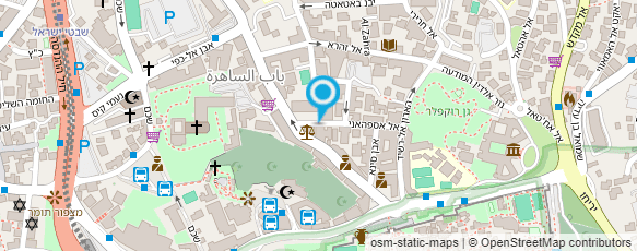 מפת הגעה אל עו"ד שרף יעקוב יוסף