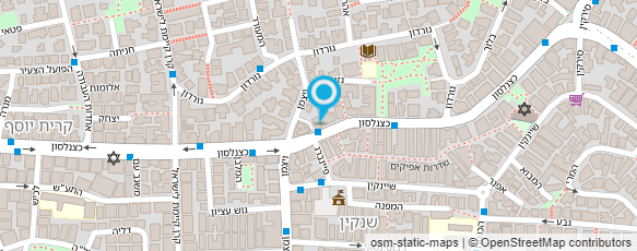 מפת הגעה אל "טופ קלין"