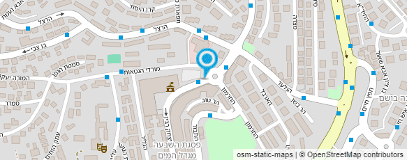 מפת הגעה אל מכבי שירותי בריאות
