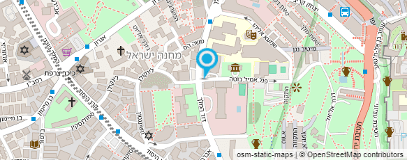 מפת הגעה אל יגאל אבידן