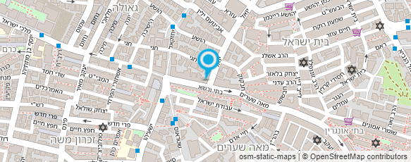 מפת הגעה אל "נעלי איריס"