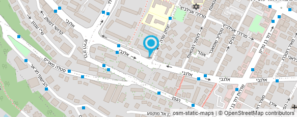 מפת הגעה אל נ.מ.א שירותי ניקיון ואחזקה