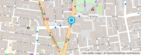 מפת הגעה אל בנק אוצר החייל בע"מ