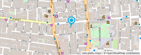 מפת הגעה אל בורגראנץ' ראשון לציון (רוטשילד)