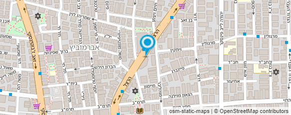 מפת הגעה אל אלעד - שמיר