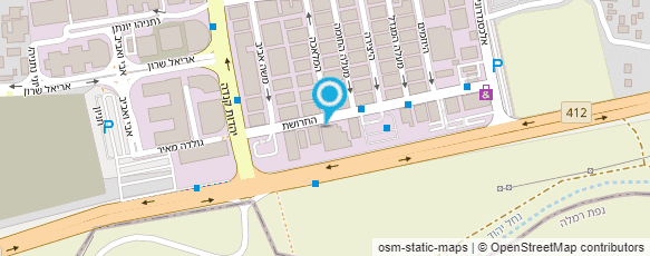 מפת הגעה אל יאה-תעשית אריזות אמנותיות בע"מ