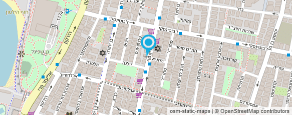 מפת הגעה אל זיוה טל תכשיטים