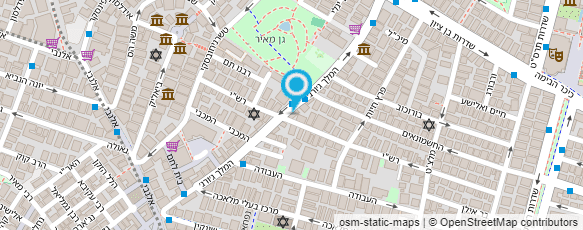 מפת הגעה אל פוסט קפה