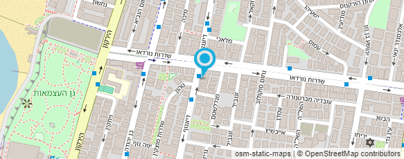 מפת הגעה אל אירנה בורשטיין - שמלות כלה וערב