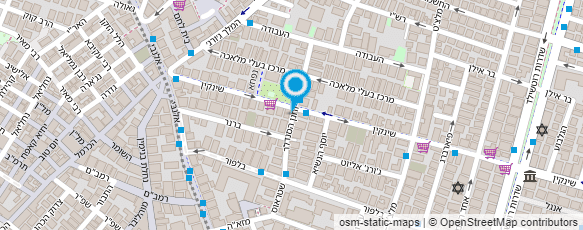 מפת הגעה אל תכשיטי שנקין חדד