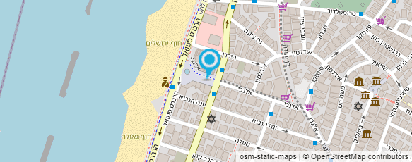 מפת הגעה אל מסעדת קווקז