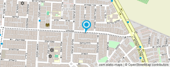 מפת הגעה אל מספרת מרינה