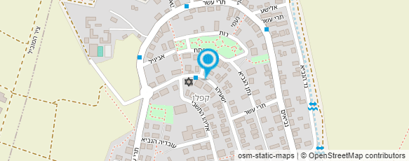 מפת הגעה אל גדעון חבני