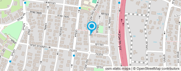 מפת הגעה אל אדני רכבת - גיל טיפוחים