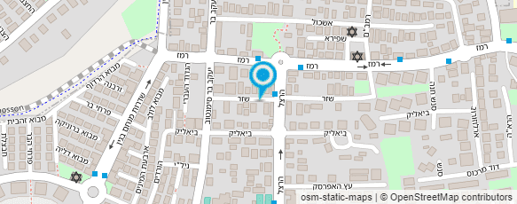 מפת הגעה אל שושי גבאי