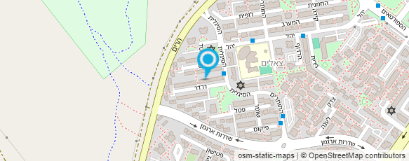 מפת הגעה אל גן תאיר