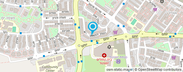מפת הגעה אל ד"ר זילברשטיין משה מפת הגעה אל ד"ר זילברשטיין משה