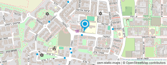 מפת הגעה אל אבי א. עיצוב שיער