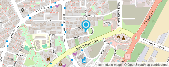 מפת הגעה אל נגריית התמרים