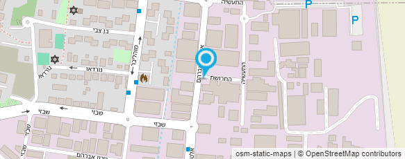 מפת הגעה אל מוסך לירון