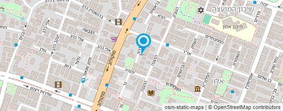 מפת הגעה אל גשם ניווט ומדידות בע"מ