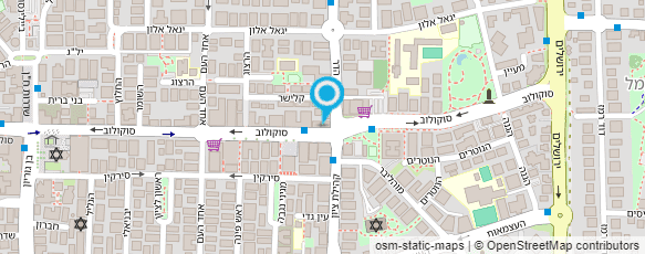 מפת הגעה אל סטודיו דובי