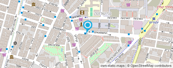 מפת הגעה אל אוניון ללויד נסיעות ותיירות בע"מ