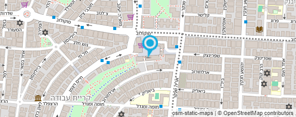 מפת הגעה אל בן ברוך