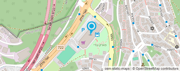 מפת הגעה אל מקדונלד'ס