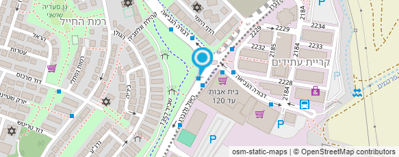 מפת הגעה אל מכללת נס