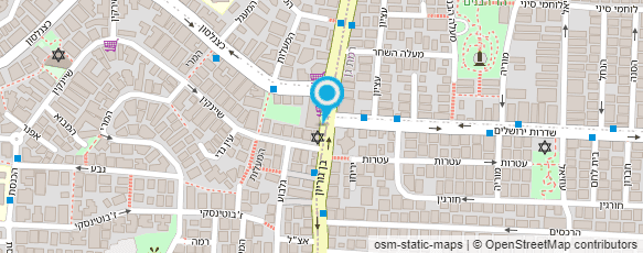 מפת הגעה אל "ארזים" סוכנויות ביטוח בע"מ