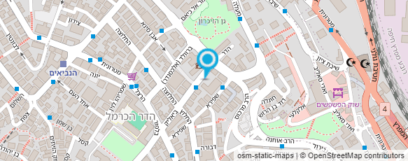 מפת הגעה אל מגדל שרותי בורסה